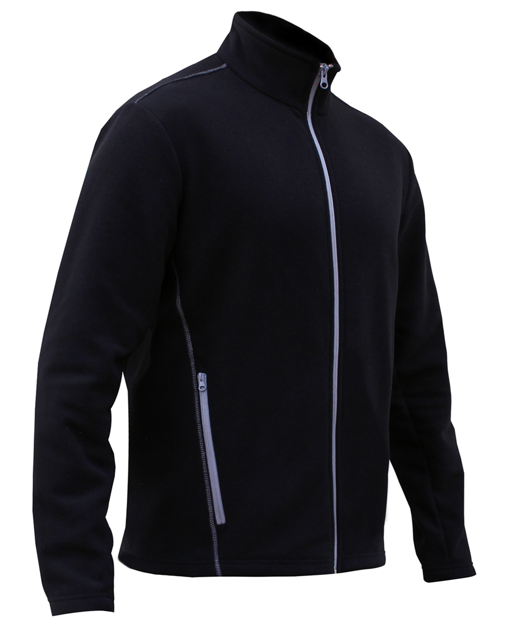 Sivugin Men's Black Fleece Jacket
