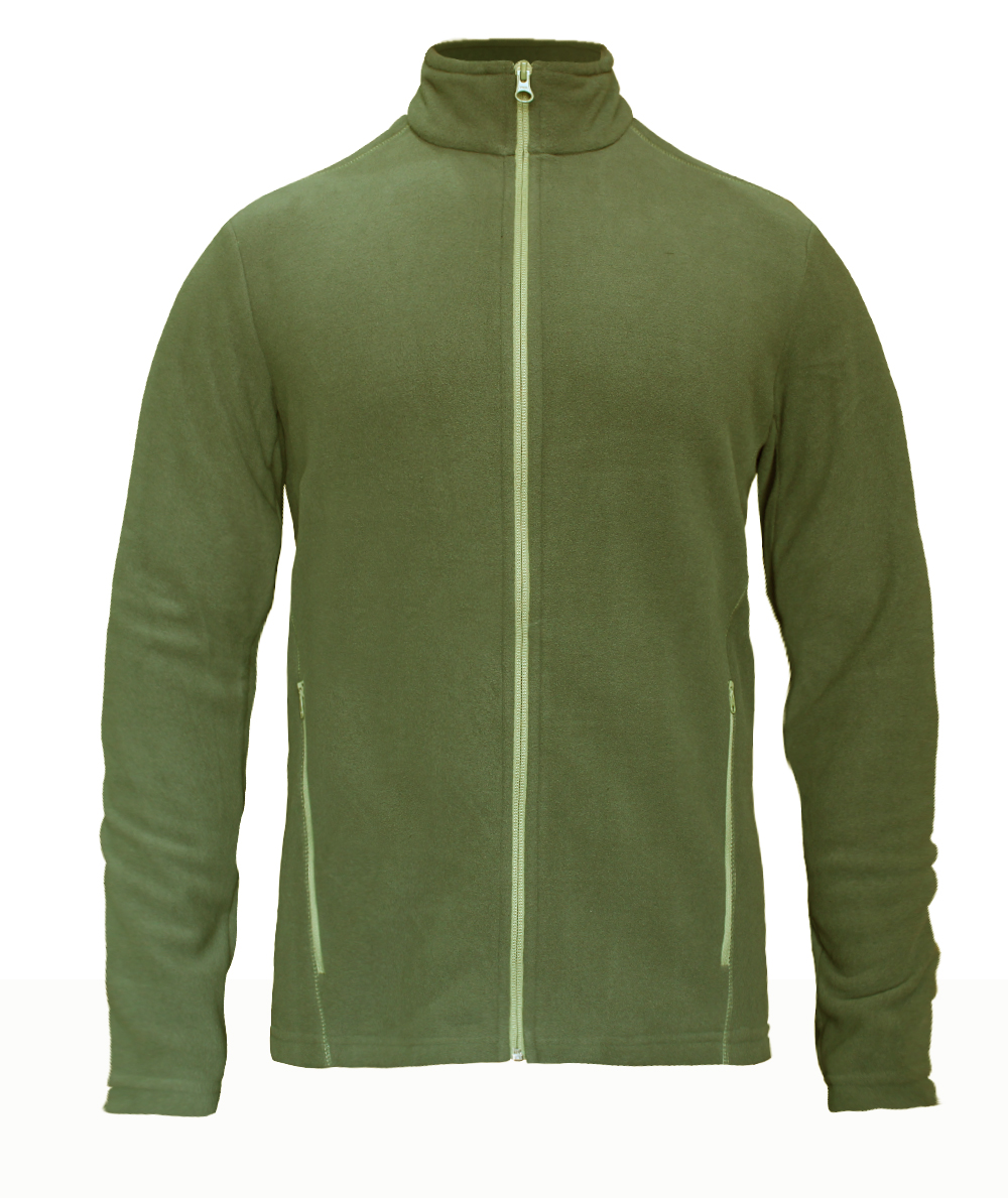 Sivugin Men's Khaki Fleece Jacket
