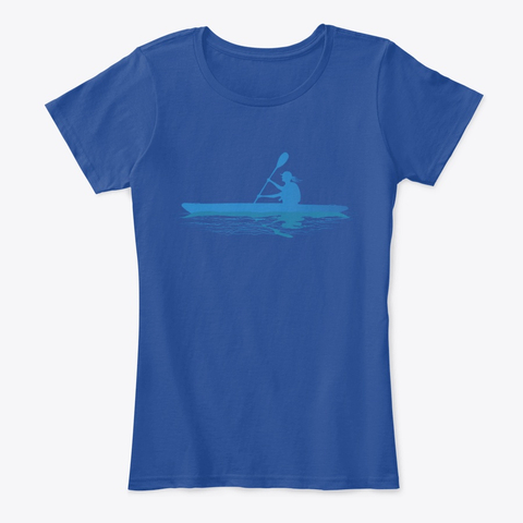 kayaking girl t-shirt