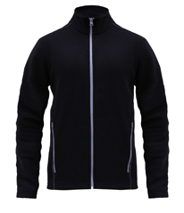 outdoor fleece jacket black