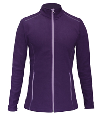outdoor fleece jacket purple